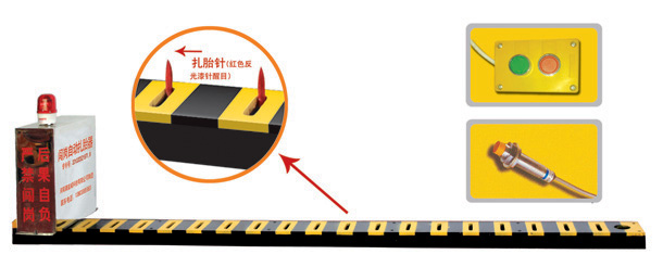 中阳县V3嵌入式闯岗自动扎胎器/阻车器
